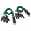 1Pair 4-Channel 3-Pin XLR/ to Ethercon RJ45 Ethernet Extender DMX512 N 5