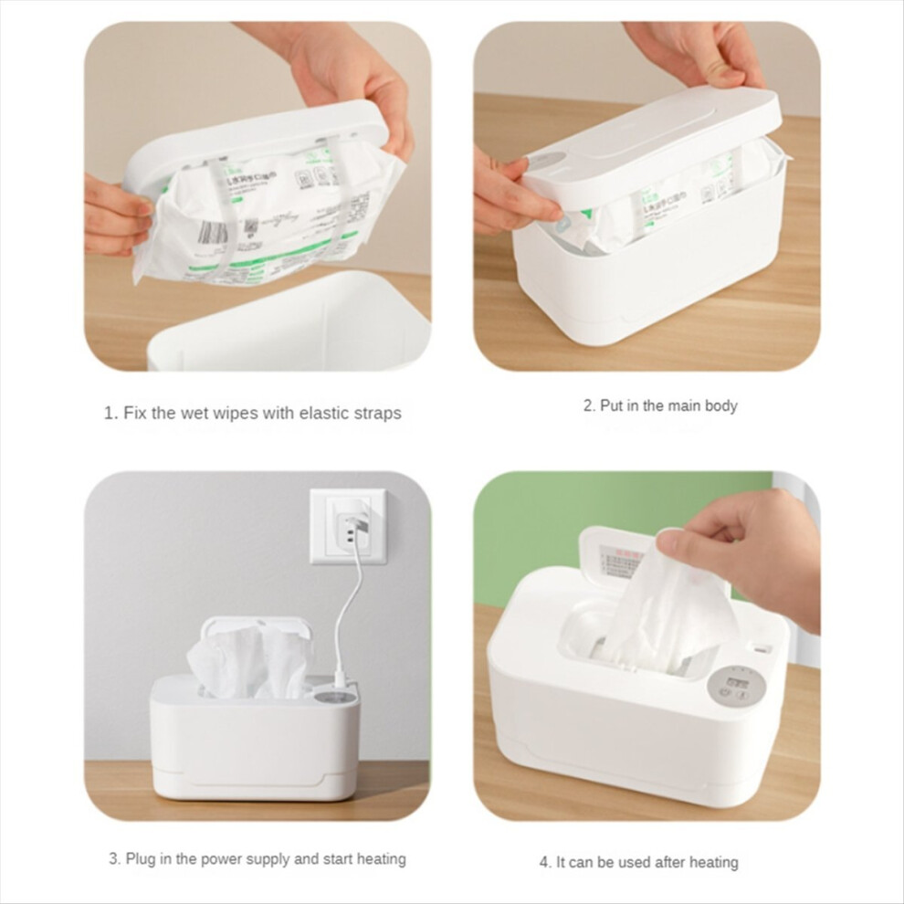 Typecat Usb Baby Wipe Warmer Reusable Thermostat Prevent Dry Portable Wipes Di