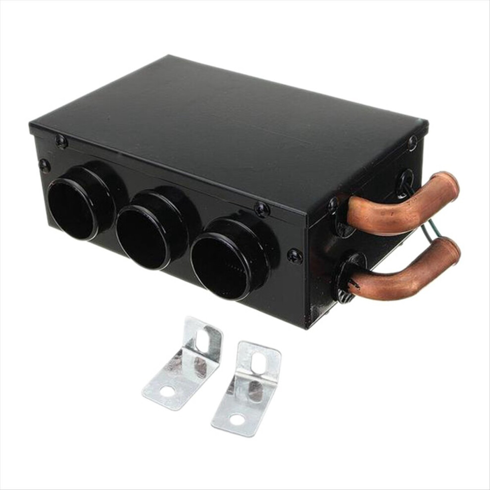 24V Car Truck Universal Defroster Heater Three-Hole Water Heating Fan 4852827080323