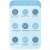 Wired Mechanical Keyboard with Mouse LED Silent Gaming Waterproof for 3