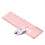 Wired Mechanical Keyboard with Mouse LED Silent Gaming Waterproof for 6