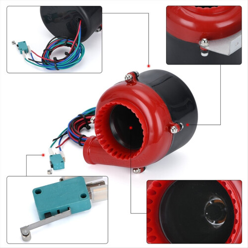 Car 12V Electronic Turbine Pressure Relief Valve Simulator Simulates D 2