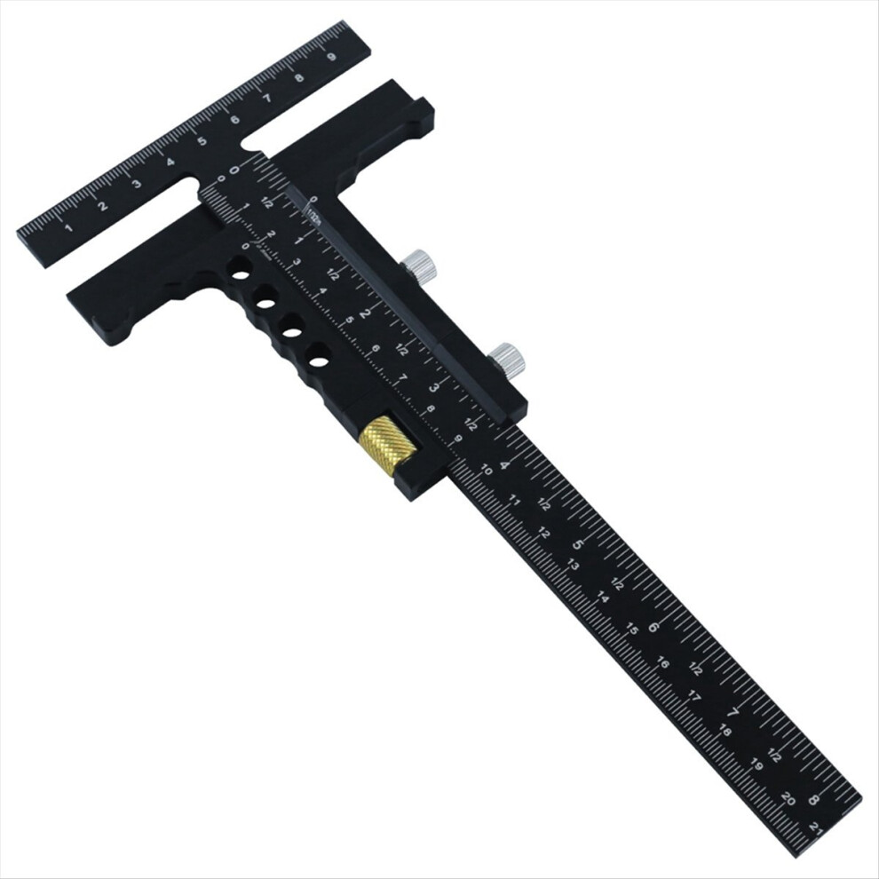 Woodworking Scriber Gauge-Aluminum Alloy Sliding Marking Gauge,-Square 4852827086356