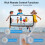 3- Handheld Gimbal Stabilizer Foldable Phone Video Record Vlog Anti-Sh 5
