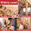 Woodworking Carpenter Square Hole Scribing Ruler Measuring with Angle 3