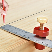 Card Tenon Angle Ruler Auxiliary Clamp Right Angled Staircase Gauge Wo