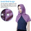 Écharpe en polyester respirant avec foulard de-Gris clair 3