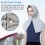 Écharpe en polyester respirant avec foulard de-Gris clair 5