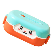 Kids Lunch Box with Leakproof Compartments Microwave Safe Food Container for School and Travel