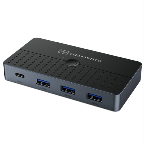 SA20 USB 3.0 Switch 7 Ports Type C Hub Controller Extend Cable Sharing