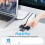 SA20 USB 3.0 Switch 7 Ports Type C Hub Controller Extend Cable Sharing 3