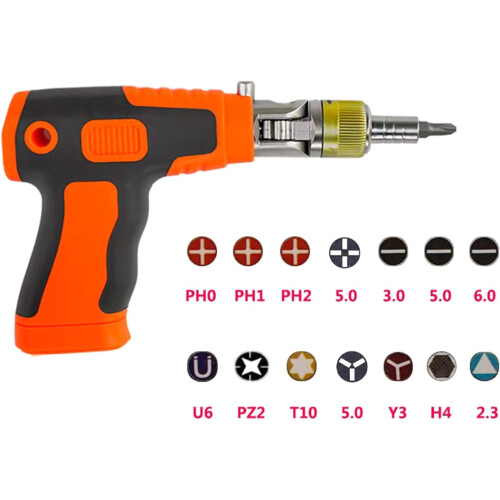 16 in 1 Adjustable Ratcheting Screwdriver Set Nut Driver Tool Multifunctional Electronic  Screwdriver 2