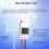 POWCT Ring Smart Power Meter ESP32 Chip Stromwandler 100A Energie 4