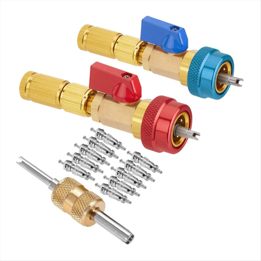 R134a Valve Core Quick Remover Installer High / Low Pressure Tool For 4852827091480