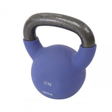 Haltère Russe - Cecotec - Drumfit KettleBell 12000 Neo - 12 kg - Revêtement néoprène - Poignée ergonomique