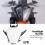 Front Headlight Guard Protector Cover Kit for 890 Adventure ADV R 790 5