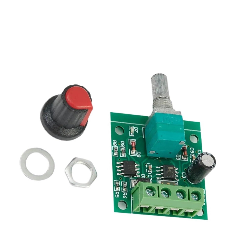 DC motor controller module, Adjustable speed controller, Controller switch