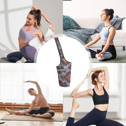 Yoga Mat Bag, Comfortable and Stylish, Practical Outer Pocket 44 cm 2