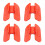 4-Pack Skirting Corner Scribing Tool Floor Installation Carpentry 1