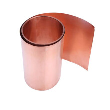 Pure copper foil T2 Cu shielding sheet, 1000x200x0.25mm (100x0.03mm)