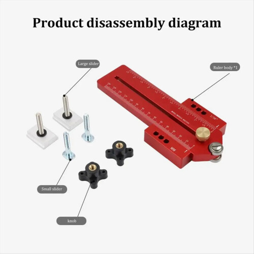 140mm Extended Thin Rip Jig Table Saw Guide for Repeat Narrow Strip Cu 2
