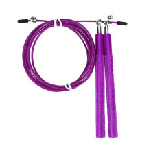Professional Jump Rope, Light-weighted Design, Adjustable Steel Coated Rope, Anti Skipping, 360 Swivel Ball Bearing, Aluminum Alloy Handle, High