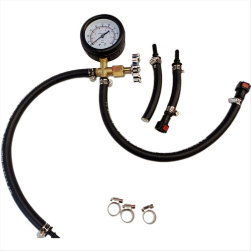 0-100PSI Quick Connected Injection Pump Pressure Tester Gauge with VAL