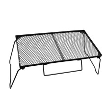 Barbecue de camping portable, compagnon de cuisine en plein air robuste et pratique