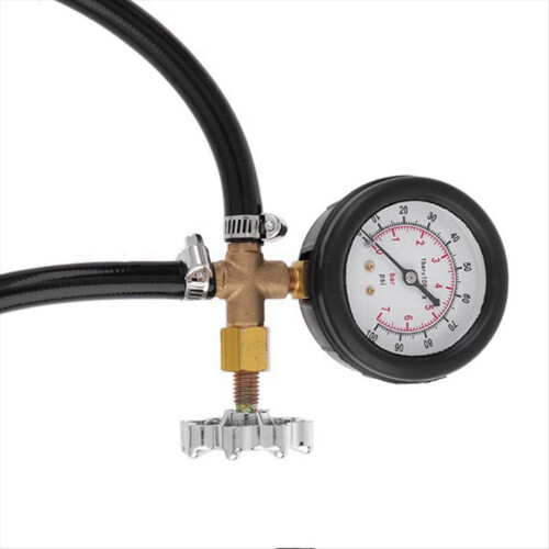 0-100PSI Quick Connected Injection Pump Pressure Tester Gauge with VAL 2