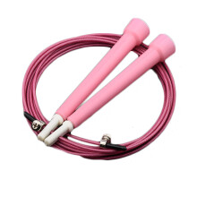 Speed Enhancer: Tangle-Free Speed Rope, Adjustable Skipping Rope For Cardio & Double Unders, Super Speedy Flexible Cable, Ergonomic Handle Design For