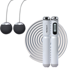Adjustable Length Skipping Rope, Fitness Jump Rope with Calorie Counter and Cordless Design for Calorie Burning, High-performance Ball Bearings for Sm