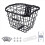 Iron Wire Basket Bike Front Organizing Storage Holder Handlebar Riding 3