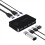USB KVM Switch Shared Switcher 2 in 4 Out for Laptop PC Keyboard Mouse 1
