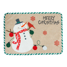 Seasonal Holiday Rug, Non-slip Outdoor Mat For Indoor Outdoor Decor, Christmas Doormats, Easy Clean Mat, Muticolor, 46x33Cm