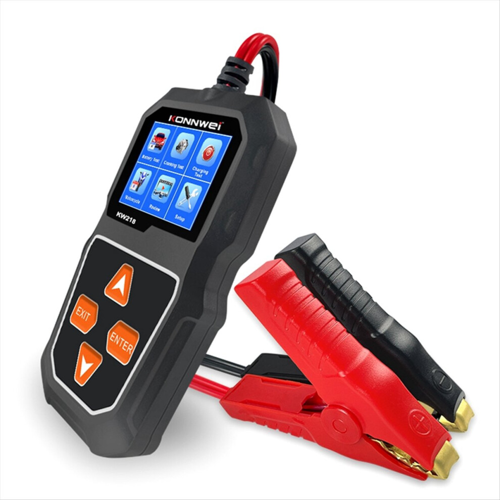 Kw218 Car Battery Tester 6V 12V Truck System Analyzer 2000Cca Chargin 4852494363583