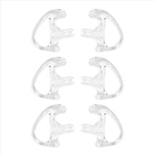 Soft Radio Earmold Replacing Earpiece Insert Acoustic Coil Tube Audio
