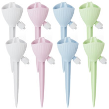 SelfWatering Spikes 8 Pieces Adjustable Valve Water Drip Irrigation