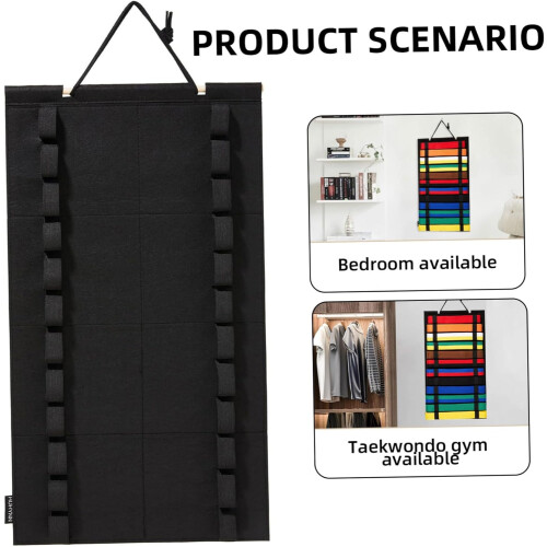 Hanging Taekwondo Belt Display for Teachers, Students 1