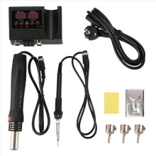 2In1 Soldering Station 8898 Digital Display Welding Rework Electric Ir