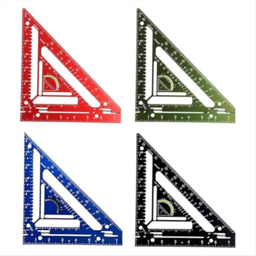 4Pcs Innovative Rafter Square Tool, Tool,Rafter Square,High Triangle R 1