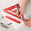 4Pcs Innovative Rafter Square Tool, Tool,Rafter Square,High Triangle R 5