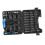 Comprehensive car maintenance tool set 63piece ratchet screwdriver set bit nut driver socket wrench set 1