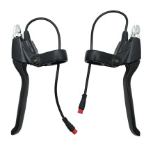 1 x Electric Scooter Brake Lever Fit for KUGOO M4 PRO Kick Scooter Electric Bike Aluminum Alloy Replacement Handle (Black Right)