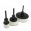 Bowl Sander Sanding Tool for Woodworking,1/2/ 3 Inch Hook and Loop PU 5