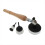 Bowl Sander Sanding Tool for Woodworking,1/2/ 3 Inch Hook and Loop PU 4