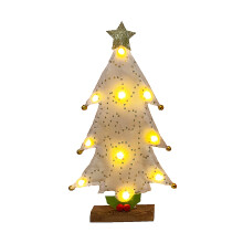 Adorno navideño LED para árbol con apariencia realista y sin olor, adorno navideño brillante perfecto para manualidades de bricolaje y regalo