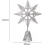 Tree Top Star Christmas Tree Baubles with Sweets Red Wrought Iron 2