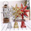Tree Top Star Christmas Tree Baubles with Sweets Red Wrought Iron 5