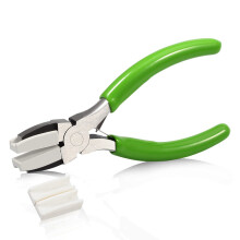 Flat Nose Nylon Jaw Pliers 5 Inch for Jewelry Making Wire Bending Twisting Shaping Tool