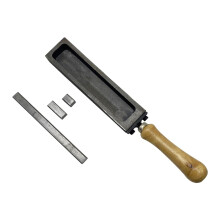 Cast Iron Ingot Molds Metal Casting Molds Melting Gold Silver Jewelry Making Tool Iron Structure for Metal 19cm
